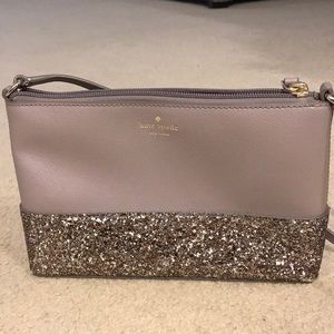 Kate spade glitter crossbody bag